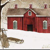 New Fallen Snow 4 Black Framed Print Wall Art - Homeroots - Flyclothing LLC