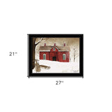New Fallen Snow 4 Black Framed Print Wall Art - Homeroots - Flyclothing LLC