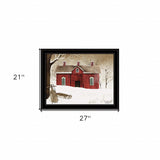 New Fallen Snow 4 Black Framed Print Wall Art - Homeroots - Flyclothing LLC
