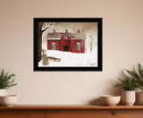 New Fallen Snow 4 Black Framed Print Wall Art - Homeroots - Flyclothing LLC