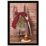 Let Christmas Live 4 Black Framed Print Wall Art - Homeroots