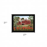 Summer Days 7 Black Framed Print Wall Art - Homeroots