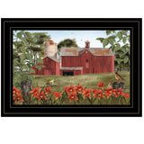 Summer Days 2 Black Framed Print Wall Art - Homeroots