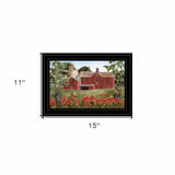 Summer Days 2 Black Framed Print Wall Art - Homeroots - Flyclothing LLC