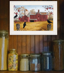 Autumn Gold 1 White Framed Print Wall Art - Homeroots