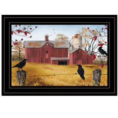 Autumn Gold 2 Black Framed Print Wall Art - Homeroots