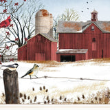 Winter Friends 2 White Framed Print Wall Art - Homeroots