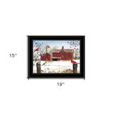 Winter Friends 3 Black Framed Print Wall Art - Homeroots - Flyclothing LLC