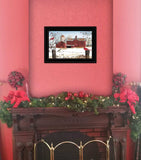 Winter Days Black Framed Print Wall Art - Homeroots - Flyclothing LLC