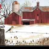 Winter Friends 8 Black Framed Print Wall Art - Homeroots