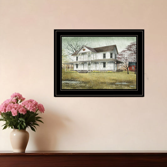 April Showers 2 Black Framed Print Wall Art - Homeroots