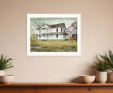 April Showers 3 White Framed Print Wall Art - Homeroots