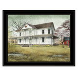 April Showers 4 Black Framed Print Wall Art - Homeroots