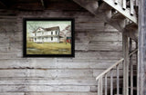 April Showers 4 Black Framed Print Wall Art - Homeroots