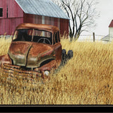 Granddads Old Truck 11 Black Framed Print Wall Art - Homeroots - Flyclothing LLC