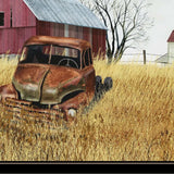 Granddads Old Truck 11 Black Framed Print Wall Art - Homeroots - Flyclothing LLC