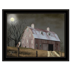 Midnight Moon 6 Black Framed Print Wall Art - Homeroots