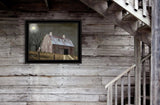 Midnight Moon 6 Black Framed Print Wall Art - Homeroots