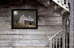 Midnight Moon 6 Black Framed Print Wall Art - Homeroots