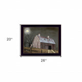 Midnight Moon 7 Black Framed Print Wall Art - Homeroots - Flyclothing LLC