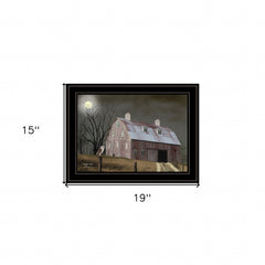 Midnight Moon 3 Black Framed Print Wall Art - Homeroots