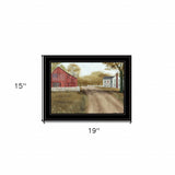 Summer in the Country 2 Black Framed Print Wall Art - Homeroots - Flyclothing LLC