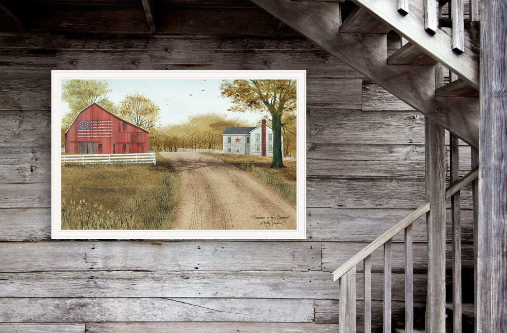 Summer in the Country 5 White Framed Print Wall Art - Homeroots - Flyclothing LLC