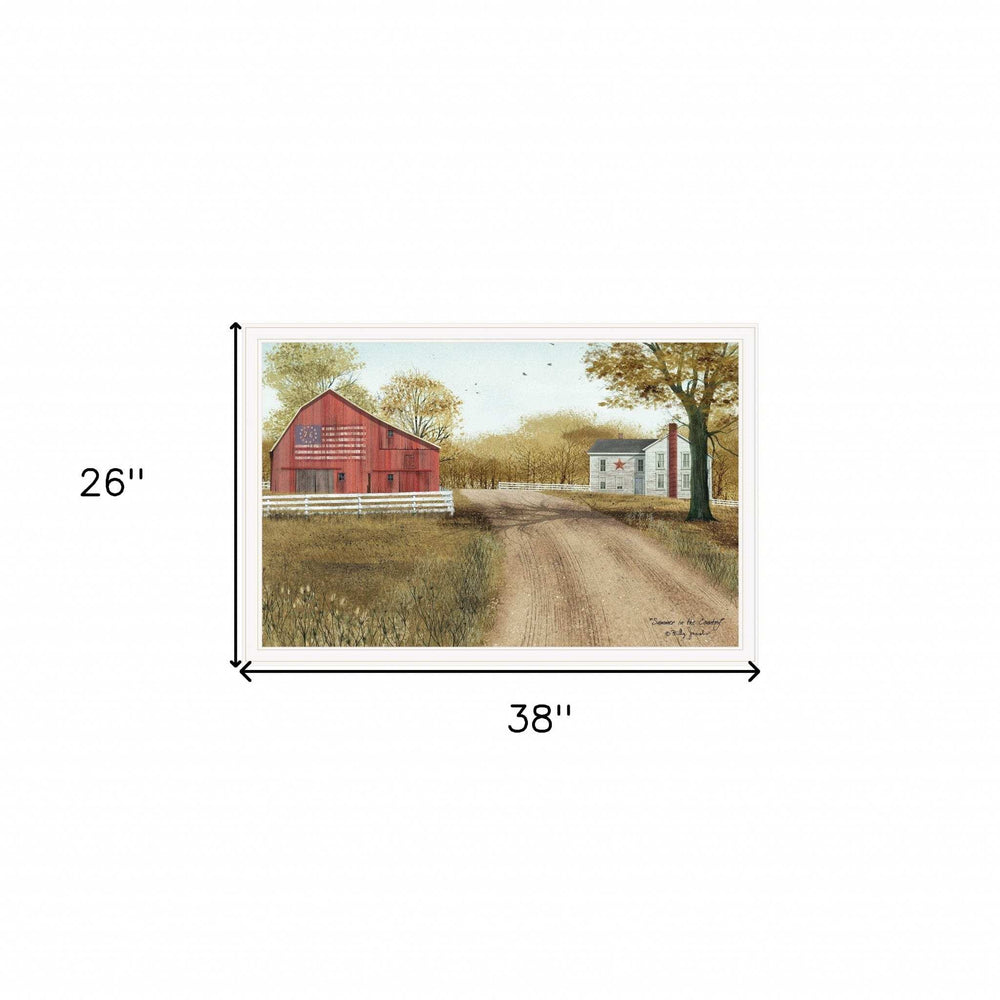 Summer in the Country 5 White Framed Print Wall Art - Homeroots - Flyclothing LLC