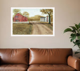 Summer in the Country 5 White Framed Print Wall Art - Homeroots