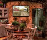 Summer In The Country 6 Black Framed Print Wall Art - Homeroots - Flyclothing LLC