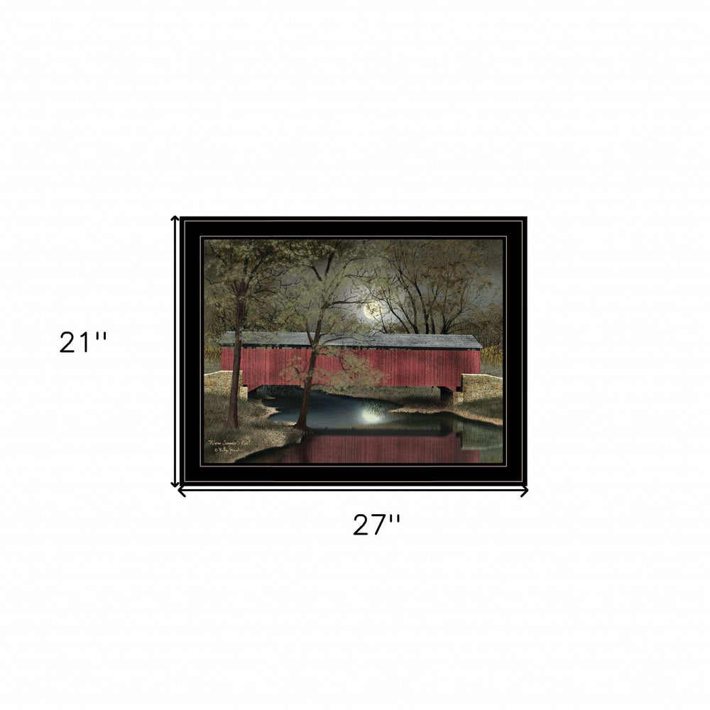 Warm Summers Eve 6 Black Framed Print Wall Art - Homeroots - Flyclothing LLC