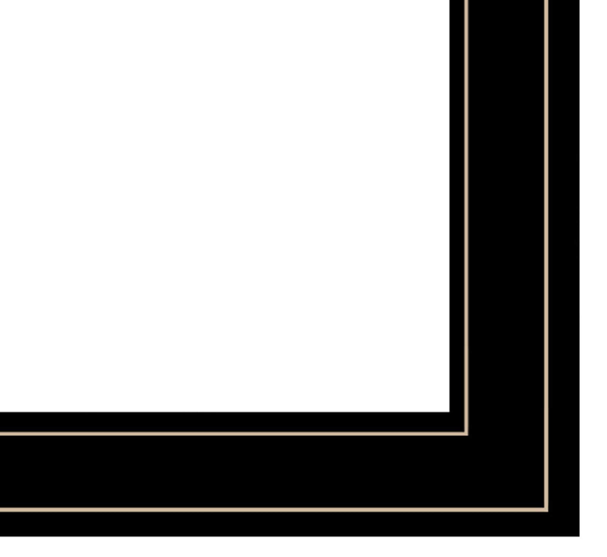 The Kissing Bridge 4 Black Framed Print Wall Art - Homeroots - Flyclothing LLC