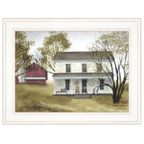 Summer Afternoon 2 White Framed Print Wall Art - Homeroots