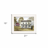Summer Afternoon 2 White Framed Print Wall Art - Homeroots - Flyclothing LLC
