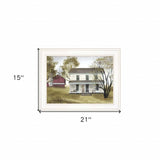Summer Afternoon 2 White Framed Print Wall Art - Homeroots - Flyclothing LLC