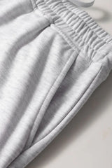 French Terry Drawstring Mini Skort with Pockets - Trendsi - Flyclothing LLC