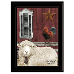 Good Morning 2 Black Framed Print Wall Art - Homeroots