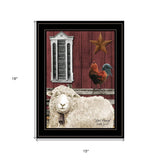 Good Morning 2 Black Framed Print Wall Art - Homeroots - Flyclothing LLC