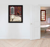 Good Morning 4 Black Framed Print Wall Art - Homeroots - Flyclothing LLC