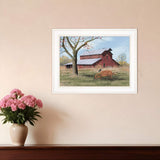 Summers End 1 White Framed Print Wall Art - Homeroots - Flyclothing LLC