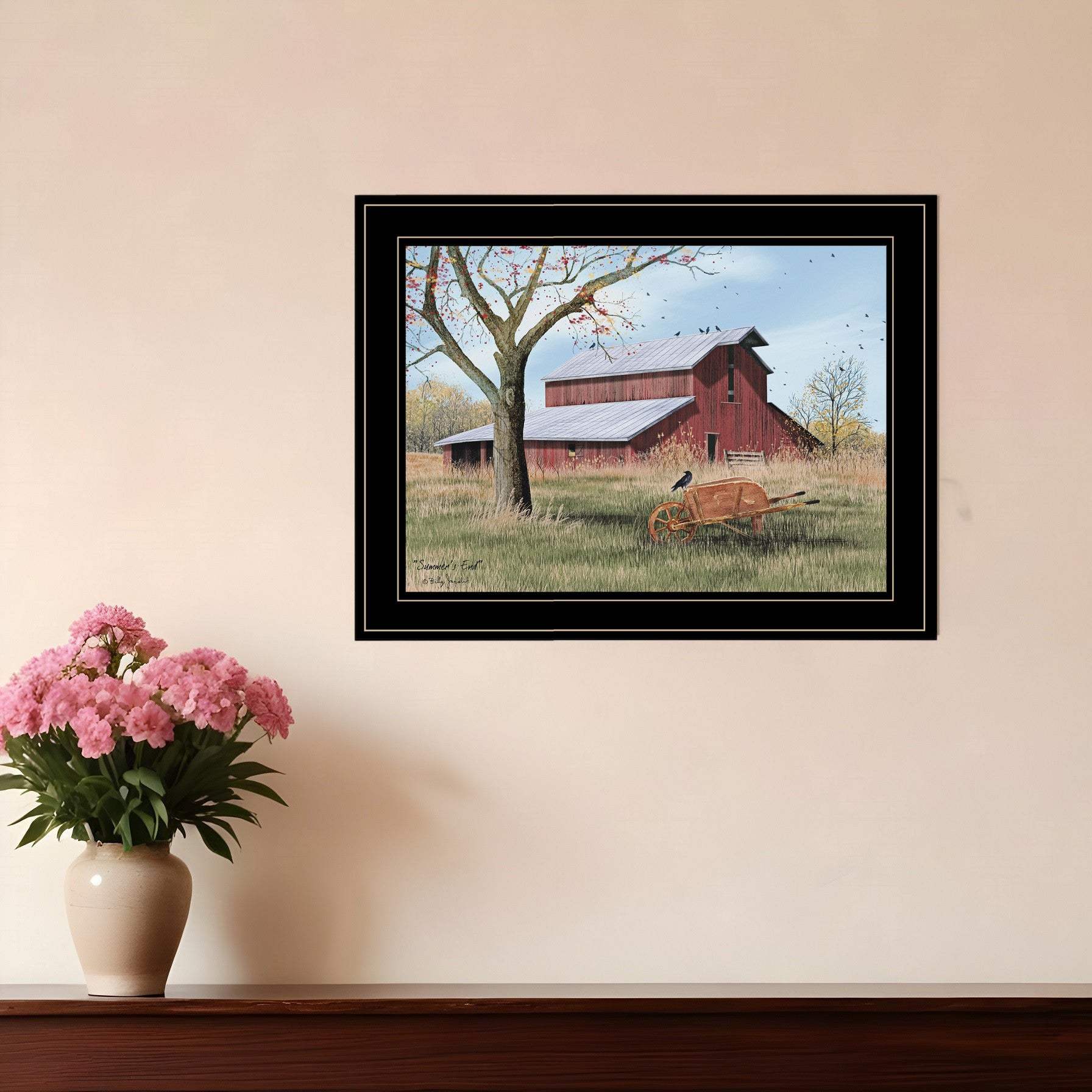 Summers End 2 Black Framed Print Wall Art - Homeroots - Flyclothing LLC