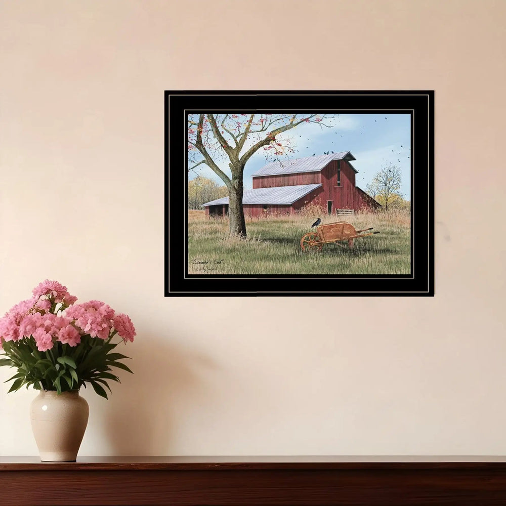 Summers End 2 Black Framed Print Wall Art - Homeroots