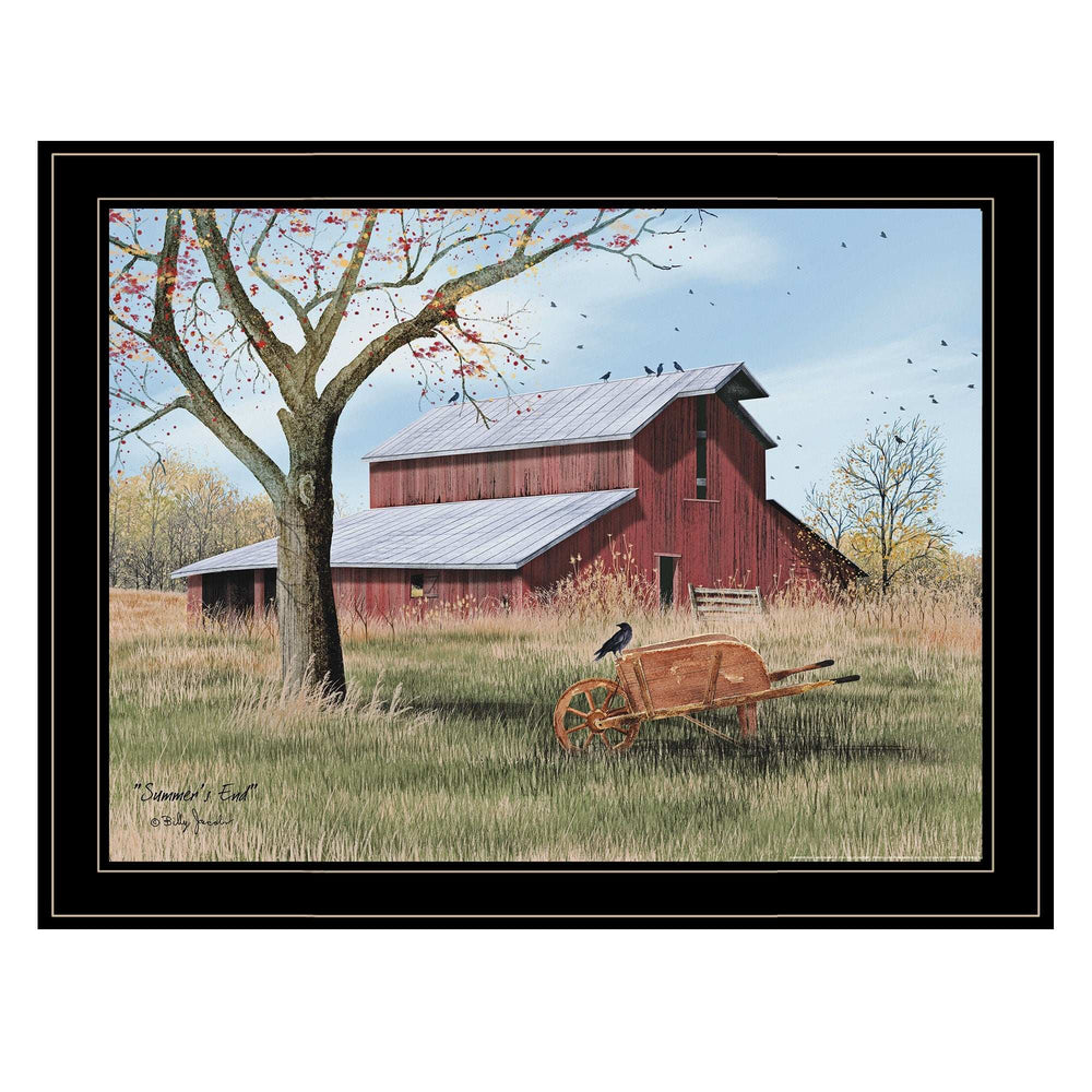 Summers End 4 Black Framed Print Wall Art - Homeroots - Flyclothing LLC