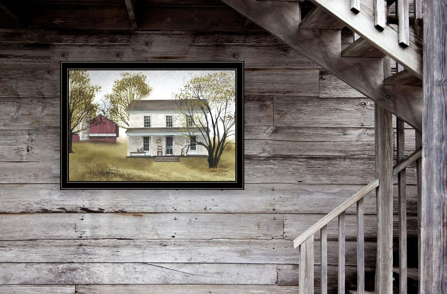 Summer Afternoon 4 Black Framed Print Wall Art - Homeroots - Flyclothing LLC