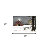 Light in the Stable 3 White Framed Print Wall Art - Homeroots - Flyclothing LLC