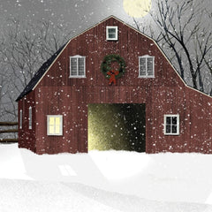 Light in the Stable 3 White Framed Print Wall Art - Homeroots