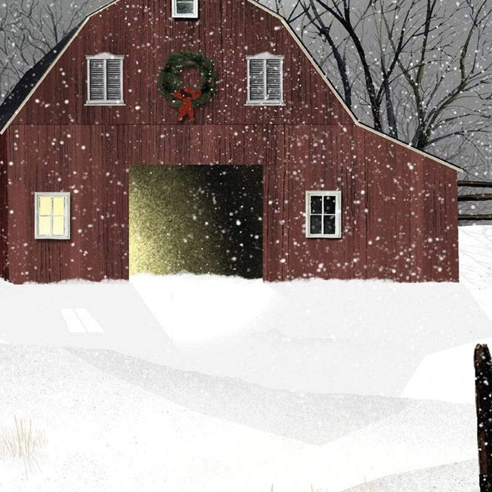 Light in the Stable 3 White Framed Print Wall Art - Homeroots - Flyclothing LLC