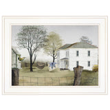 Spring Cleaning 1 White Framed Print Wall Art - Homeroots