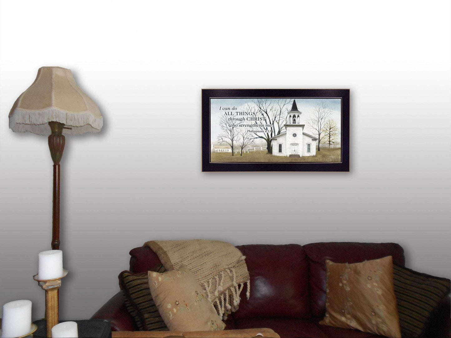 I Can Do All Things 1 Black Framed Print Wall Art - Homeroots - Flyclothing LLC