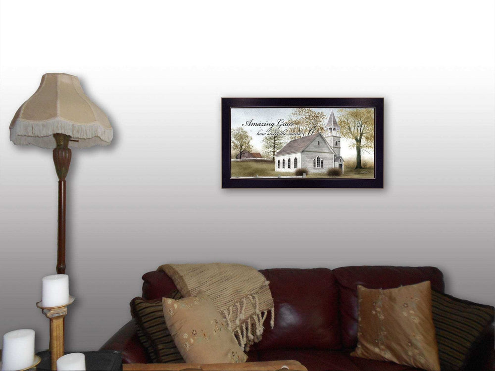 Amazing Grace 3 Black Framed Print Wall Art - Homeroots - Flyclothing LLC